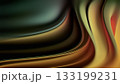 Colorful flowing shapes blend together, creating an interesting abstract background with smooth curves and depth. 133199231
