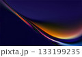 Vibrant colors blend together in smooth curves, creating an intriguing abstract design with dark undertones. 133199235