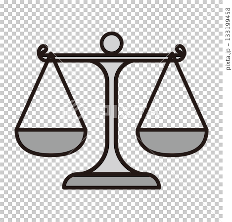 平衡插畫_單色 平衡插畫_單色 133199458