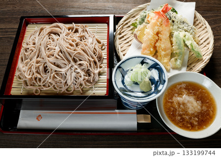 天ざる蕎麦 133199744