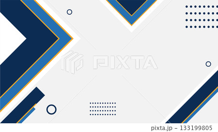 Clean Dynamic Geometric Shapes Background for Business 133199805
