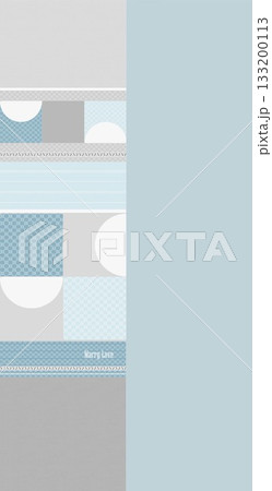 Soft Pastel Patterns with Florals Fruits and Cute Motifs for Notebook Designs 133200113