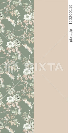 Soft Pastel Patterns with Florals Fruits and Cute Motifs for Notebook Designs 133200119