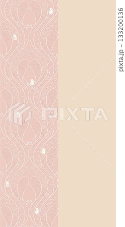 Soft Pastel Patterns with Florals Fruits and Cute Motifs for Notebook Designs 133200136