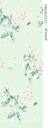 Soft Pastel Patterns with Florals Fruits and Cute Motifs for Notebook Designs Soft Pastel Patterns with Florals Fruits and Cute Motifs for Notebook Designs 133200360