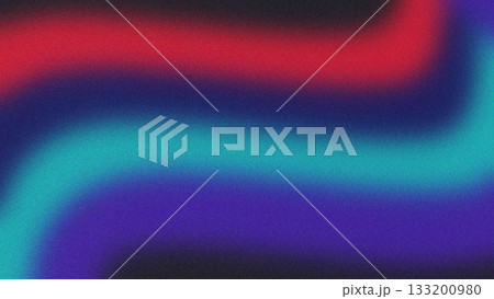 Abstract Horizontal Gradient Flow with Blurred Multicolor Bands on Dark Background Abstract Horizontal Gradient Flow with Blurred Multicolor Bands on Dark Background 133200980