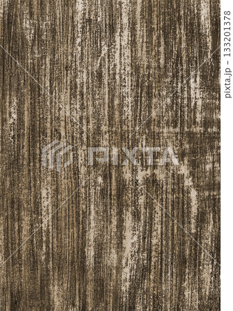 古い木肌のテクスチャ ブラウントーンイラスト素材【手描き】コピースペースあり 133201378