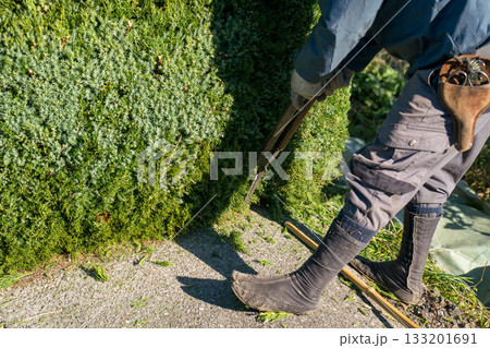 Japanese Gardener 133201691