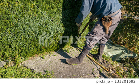 Japanese Gardener 133201692