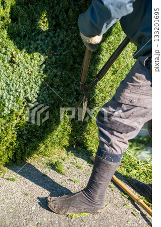 Japanese Gardener Japanese Gardener 133201695