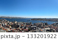 トルコ•イスタンブール、ガラタ塔から一望したイスタンブール市街とボスフォラス海峡 133201922