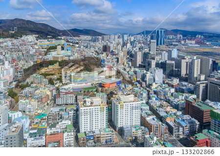 Cityscape of Busan Metropolitan City in Busan, South Korea 133202866