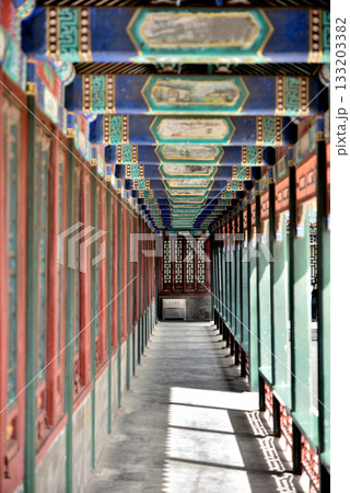 The Summer Palace, complex of imperial Chinese gardens and palaces and UNESCO World Heritage Site in Beijing, China 133203382