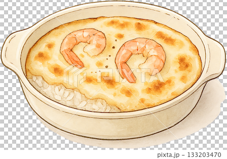 ほのかな感じの薄いラインドローイングイラスト 133203470