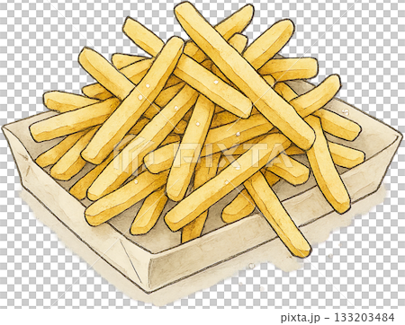 一幅線條柔和的插圖 133203484