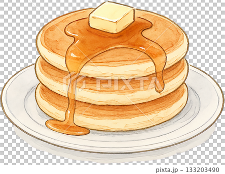 一幅線條柔和的插圖 133203490