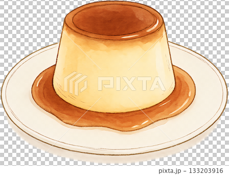 ほのかな感じの薄いラインドローイングイラスト 133203916