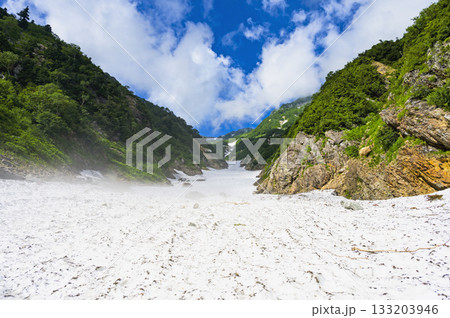 7月の針ノ木雪渓 133203946