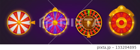 Luxury casino fortune wheel 133204895