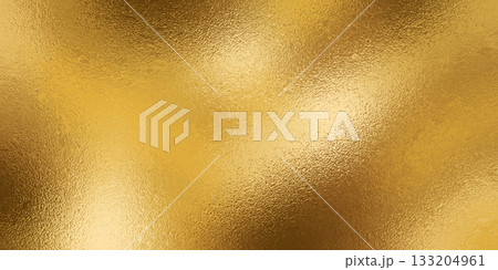 Gold foil background with shiny rough textureのイラスト素材 [133204961] - PIXTA