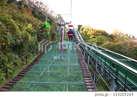 三方テラス　三方五湖レインボーライン　山頂公園　日本海　水月湖　日向湖　菅湖　久々子湖　若狭湾　 133205283