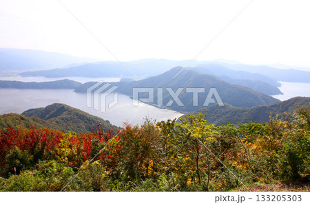 三方テラス 三方五湖レインボーライン 山頂公園 日本海 水月湖 日向湖 菅湖 久々子湖 若狭湾 三方テラス 三方五湖レインボーライン 山頂公園 日本海 水月湖 日向湖 菅湖 久々子湖 若狭湾 133205303