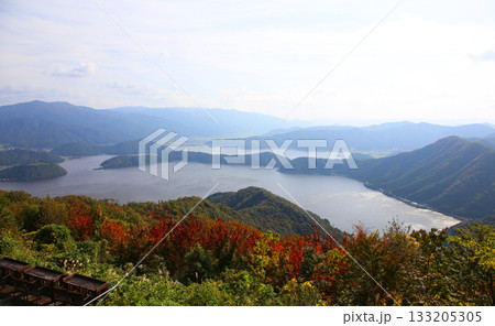 三方テラス 三方五湖レインボーライン 山頂公園 日本海 水月湖 日向湖 菅湖 久々子湖 若狭湾 三方テラス 三方五湖レインボーライン 山頂公園 日本海 水月湖 日向湖 菅湖 久々子湖 若狭湾 133205305