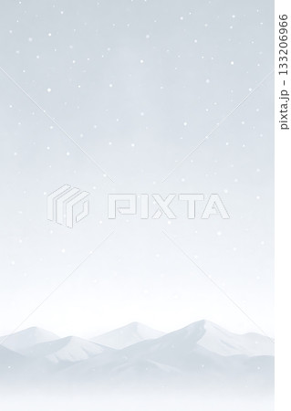 背景　雪　冬 133206966