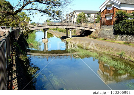 放生川から見る安居橋（あんごばし） 133206992
