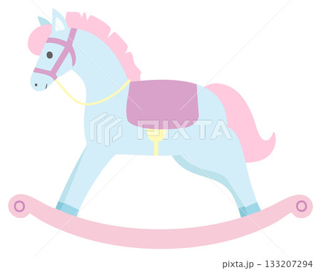 おもちゃの木馬 133207294