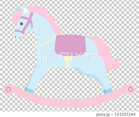 おもちゃの木馬 133207294