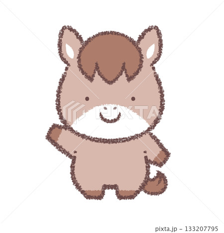 案内するウマ 133207795