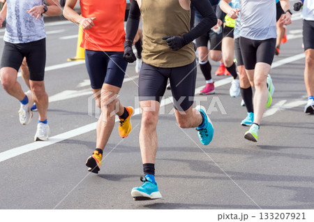 マラソン大会 市民マラソンイメージ マラソン大会 市民マラソンイメージ 133207921
