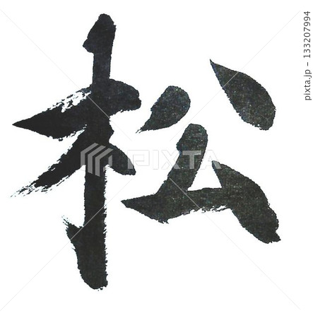 千字文一文字一文字丁寧に書道筆で書きました楷書体です 133207994