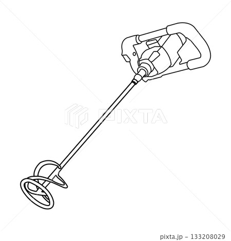 Paint mixing machine 133208029