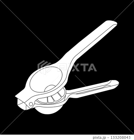 Manual citrus squeezer icon design 133208043