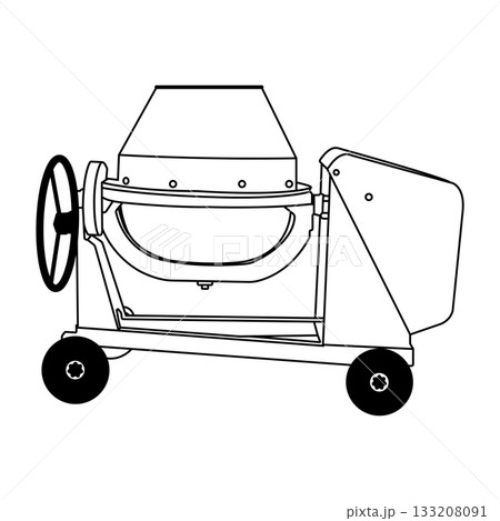 Cement and concrete mixer machine Cement and concrete mixer machine 133208091
