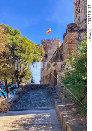 Sohail castle in the morning in Fuengirola, Spain Sohail castle in the morning in Fuengirola, Spain 133210135