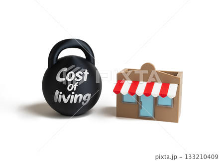 Grocery store business and the cost of living problem. Inflation, reduced purchasing power, price instability, and household budgeting. Retail analysis, economic trends Grocery store business and the cost of living problem. Inflation, reduced purchasing power, price instability, and household budgeting. Retail analysis, economic trends 133210409