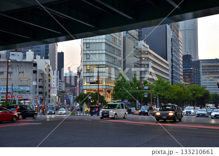 《愛知県》名古屋都市風景　中村区　泥江町（ひじえちょう）交差点 133210661