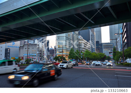 《愛知県》名古屋都市風景　中村区　泥江町（ひじえちょう）交差点 133210663