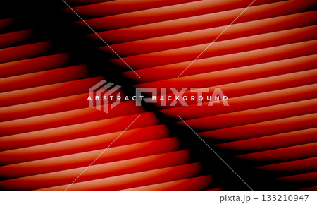Vector abstract background with red and black stripes and glass gradient 133210947