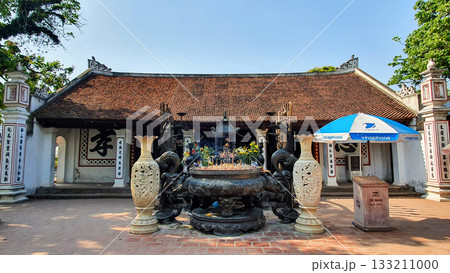 Exterior View Of Co Trach Temple Of Tran Temple Complex In Nam Dinh Province, Vietnam. Exterior View Of Co Trach Temple Of Tran Temple Complex In Nam Dinh Province, Vietnam. 133211000