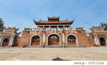 Main Gate Of Tran Temple Complex In Thai Binh Province, Vietnam. 133211282
