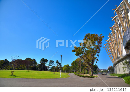 《愛知県》名古屋市　名城公園とIGアリーナ 133211615