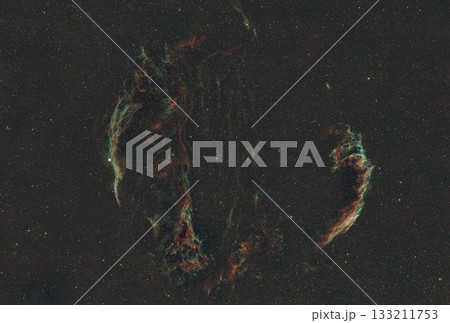 白鳥座シグナスループ、超新星爆発の残骸 白鳥座シグナスループ、超新星爆発の残骸 133211753