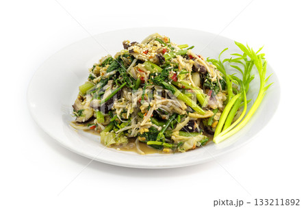 Vegetable salad Laos style 133211892