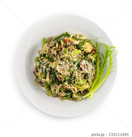 Vegetable salad Laos style 133211893