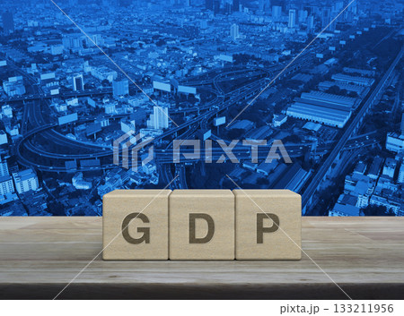 Gross domestic product concept 133211956