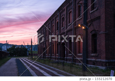 《京都府》舞鶴赤れんがパークの夜景 《京都府》舞鶴赤れんがパークの夜景 133212070